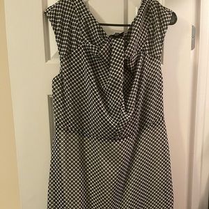 Black/white dress. Mini